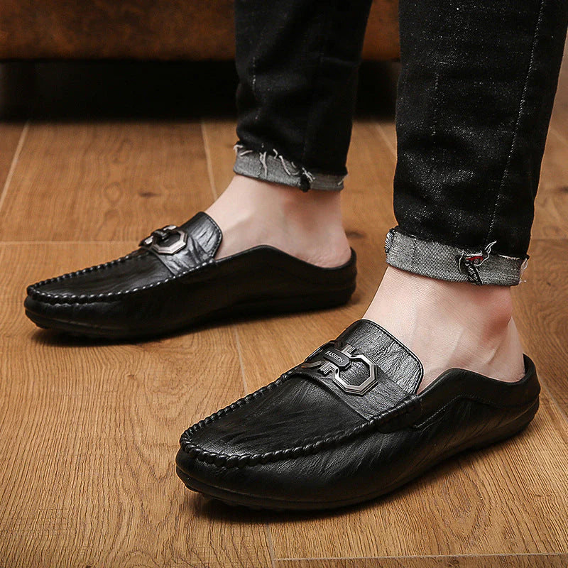 G Home Men's Low Top Casual Half Slippers 1025061307
