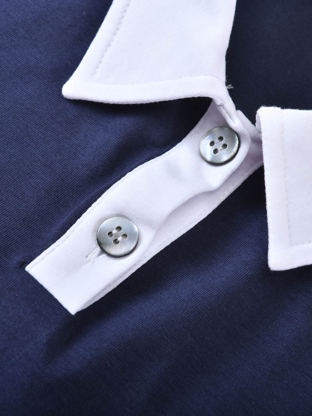 Kins Class Princess Collar Crop Polo Tee & Puffy Hem Mini Skirt For Kids