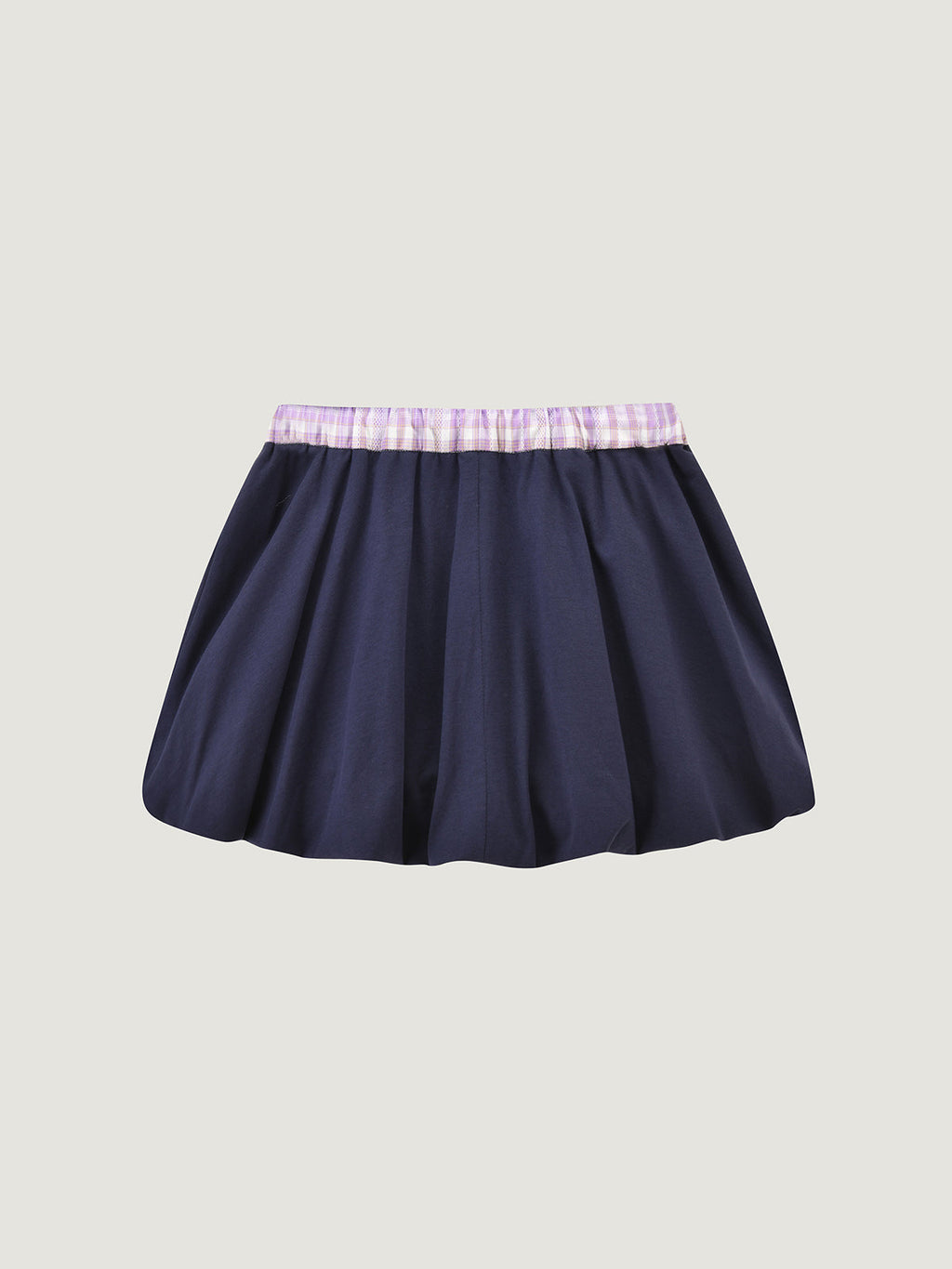 Kins Class Princess Collar Crop Polo Tee & Puffy Hem Mini Skirt For Kids